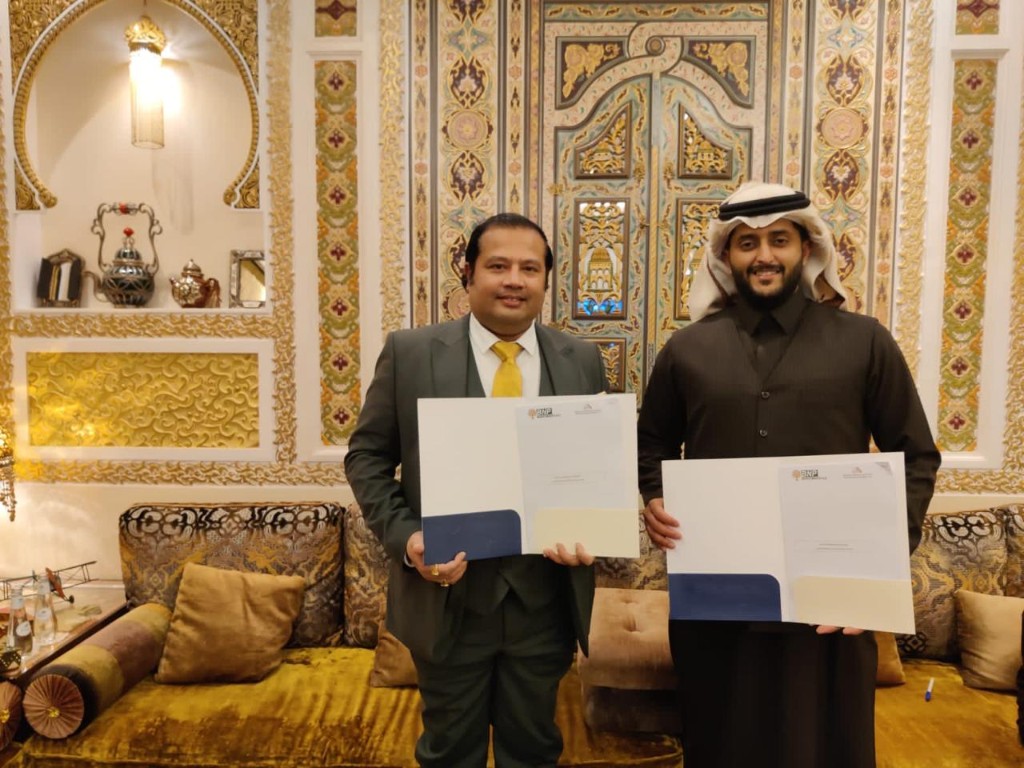 Meel Investment signing photo