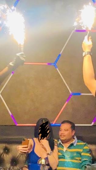 Venue — close-up club booth