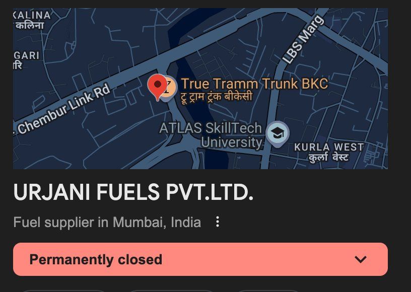 Google Maps: Permanently Closed