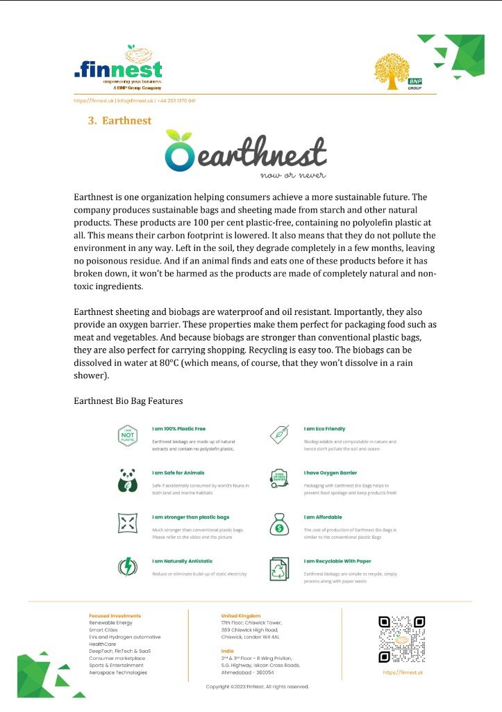 Earthnest in Finnest