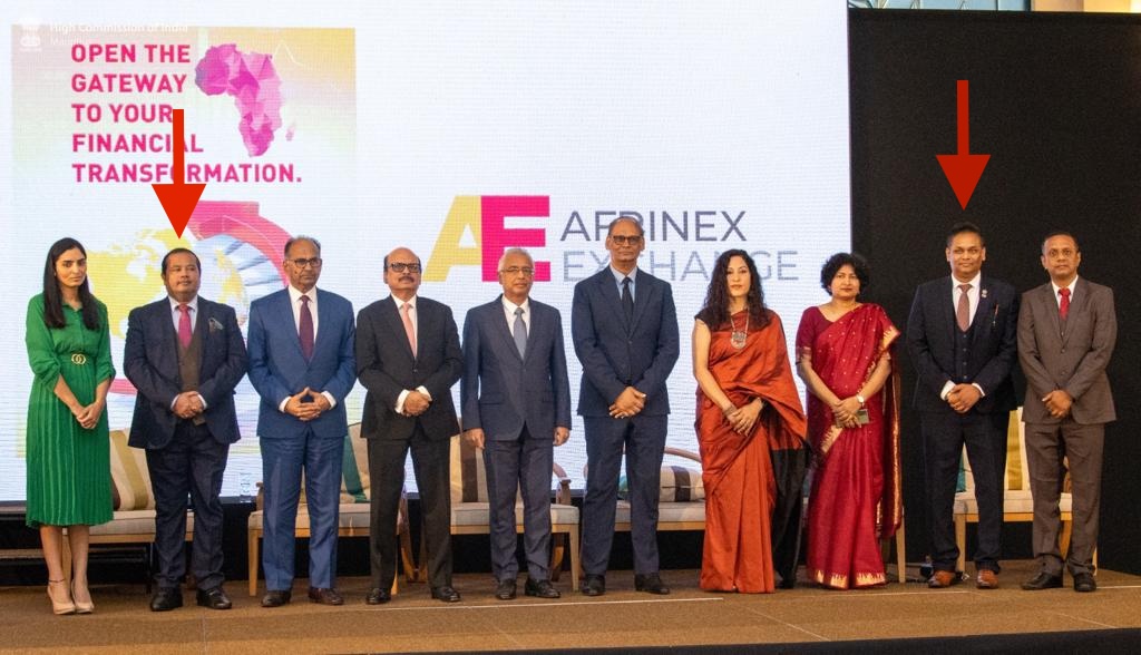 Afrinex event: Patnaik & Arun Kar