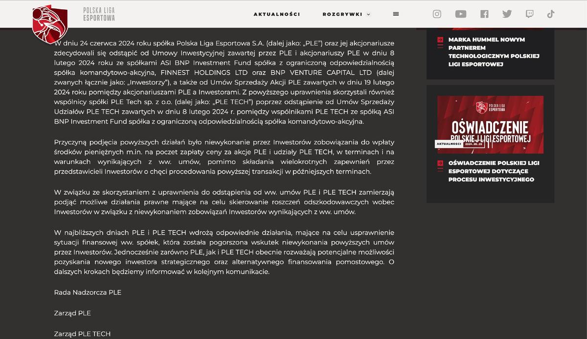 PLE Statement (PL) p.2